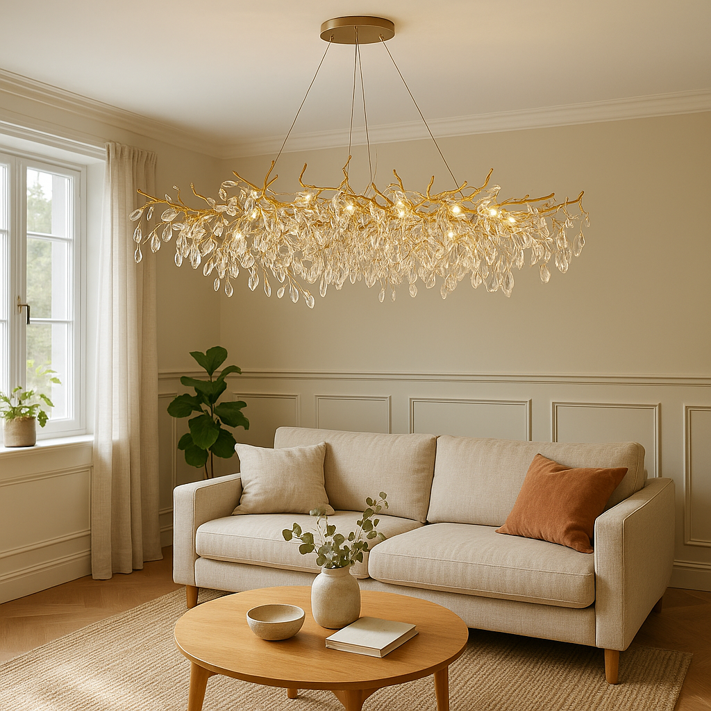 Elegant Crystal Chandelier | Modern Design & LED Lighting 5