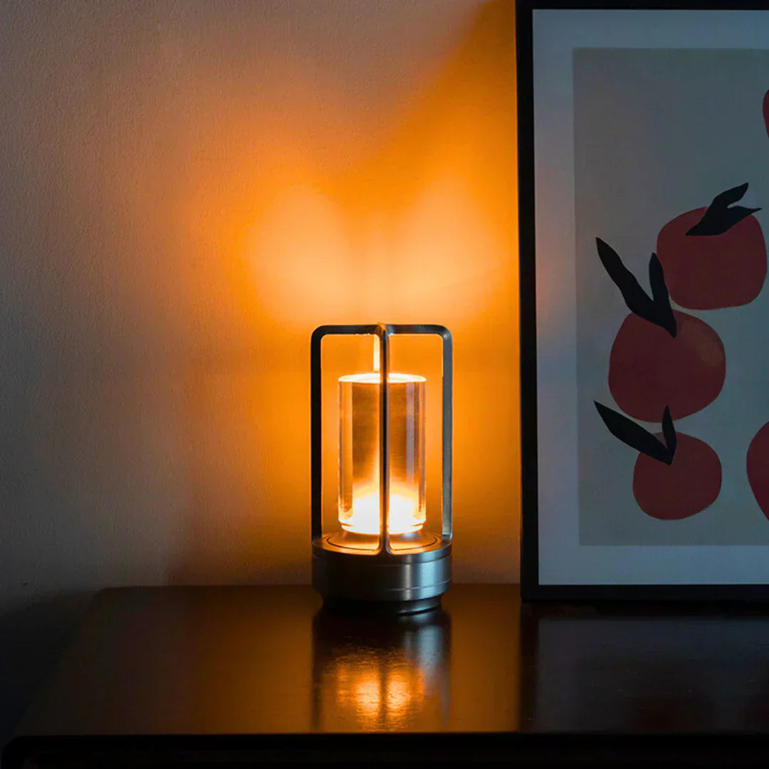 Elegant Crystal Table Lamp | Touch Control & USB Charging 0