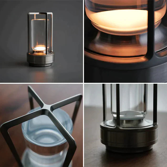 Elegant Crystal Table Lamp | Touch Control & USB Charging 4