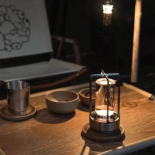 Elegant Crystal Table Lamp | Touch Control & USB Charging 5