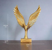 Elegant Eagle Sculpture | High-Quality Home Decor & Art Piece 0