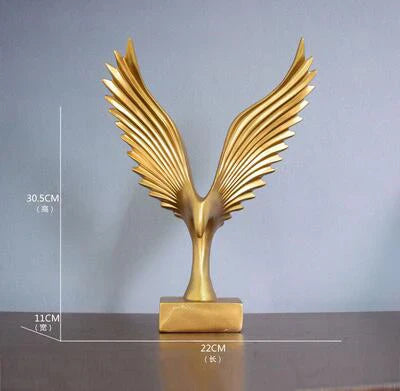 Elegant Eagle Sculpture | High-Quality Home Decor & Art Piece 0
