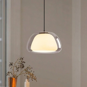 Elegant Glass Pendant Lamp | Adjustable Height & Kitchen Pendant Lighting 8