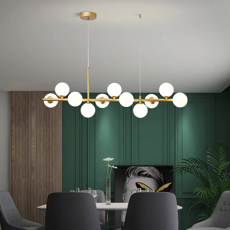 Elegant Glass Pendant Light | Modern Kitchen Pendant Lighting 0