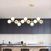 Elegant Glass Pendant Light | Modern Kitchen Pendant Lighting 1