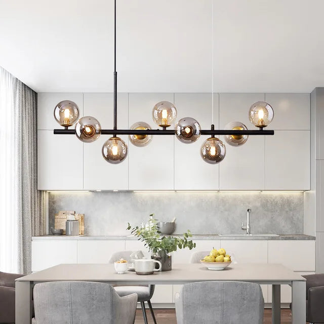 Elegant Glass Pendant Light | Modern Kitchen Pendant Lighting 5