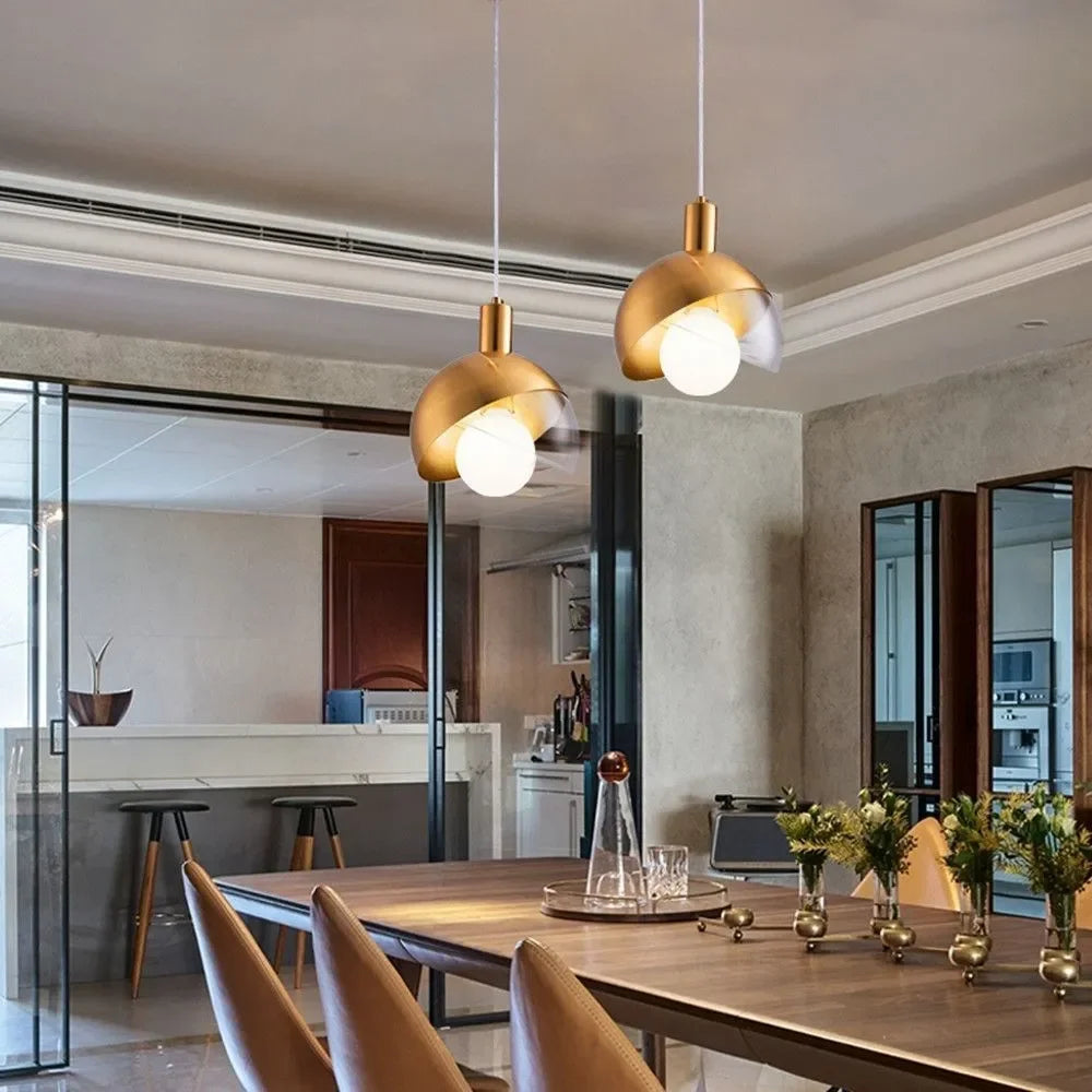 Elegant Glass Pendant Lights | Modern Kitchen Pendant Lighting 1