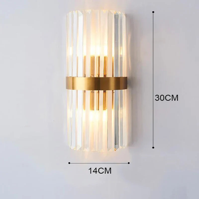 Elegant LED Wall Sconce | Gold Finish & Contemporary Design 0