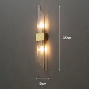 Elegant LED Wall Sconce | Gold Finish & Contemporary Design 11