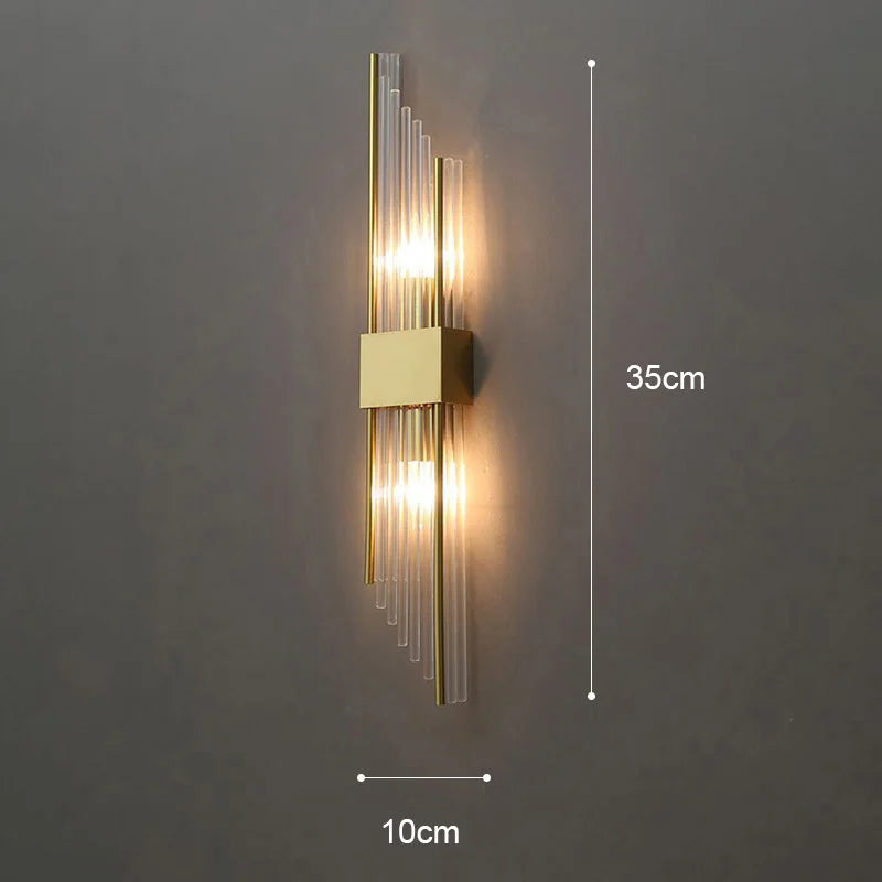 Elegant LED Wall Sconce | Gold Finish & Contemporary Design 11