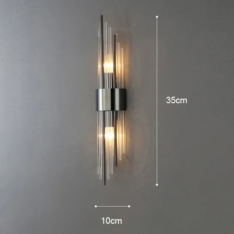 Elegant LED Wall Sconce | Gold Finish & Contemporary Design 12