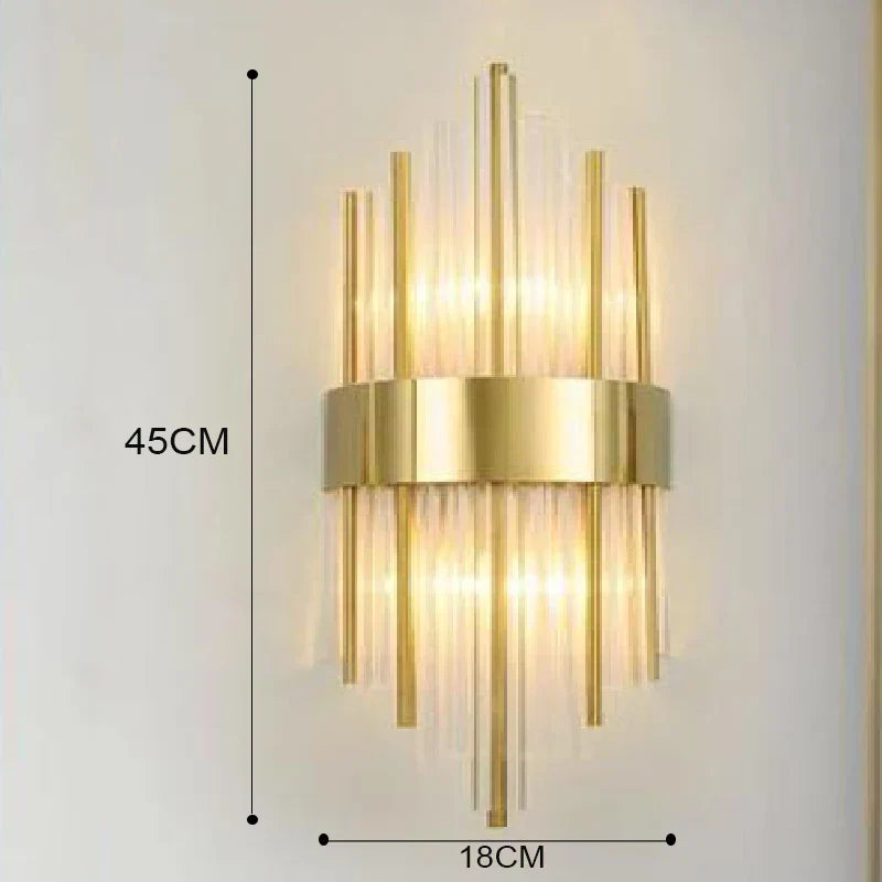 Elegant LED Wall Sconce | Gold Finish & Contemporary Design 3