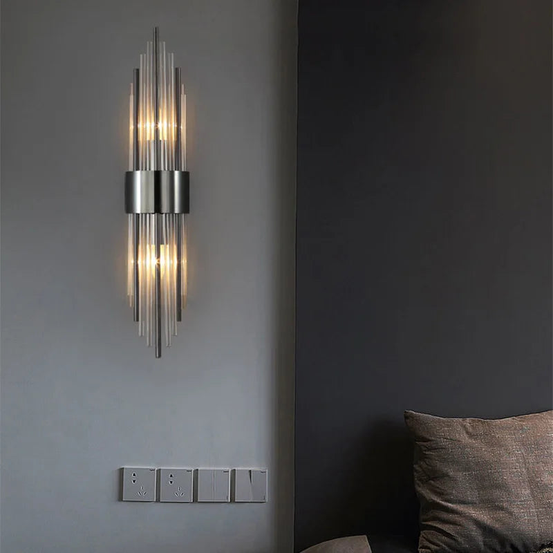 Elegant LED Wall Sconce | Gold Finish & Contemporary Design 6
