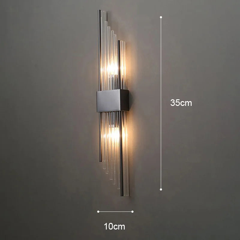 Elegant LED Wall Sconce | Gold Finish & Contemporary Design 9