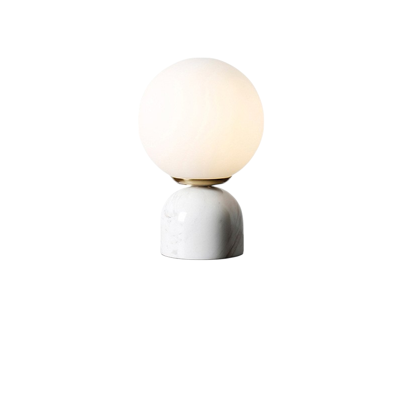 Elegant Marble Table Lamp | Soft Warm Glow | Bedside & Living Room Use 7