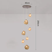 Elegant Modern Chandelier | Adjustable LED Lighting & Minimalist Design 8