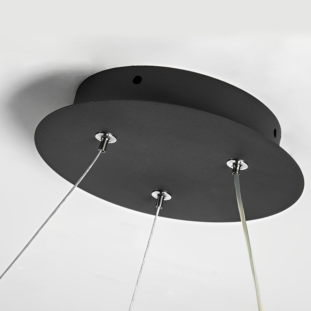 Elegant Modern Chandelier | Dimmable LED Dining Room Light 2