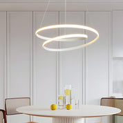 Elegant Modern Chandelier | Dimmable LED Dining Room Light 8