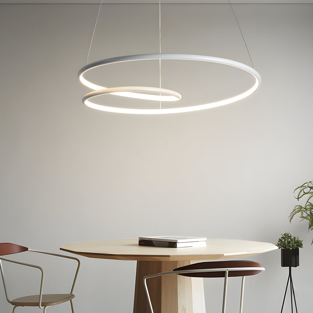 Elegant Modern Chandelier | Dimmable LED Dining Room Light 9