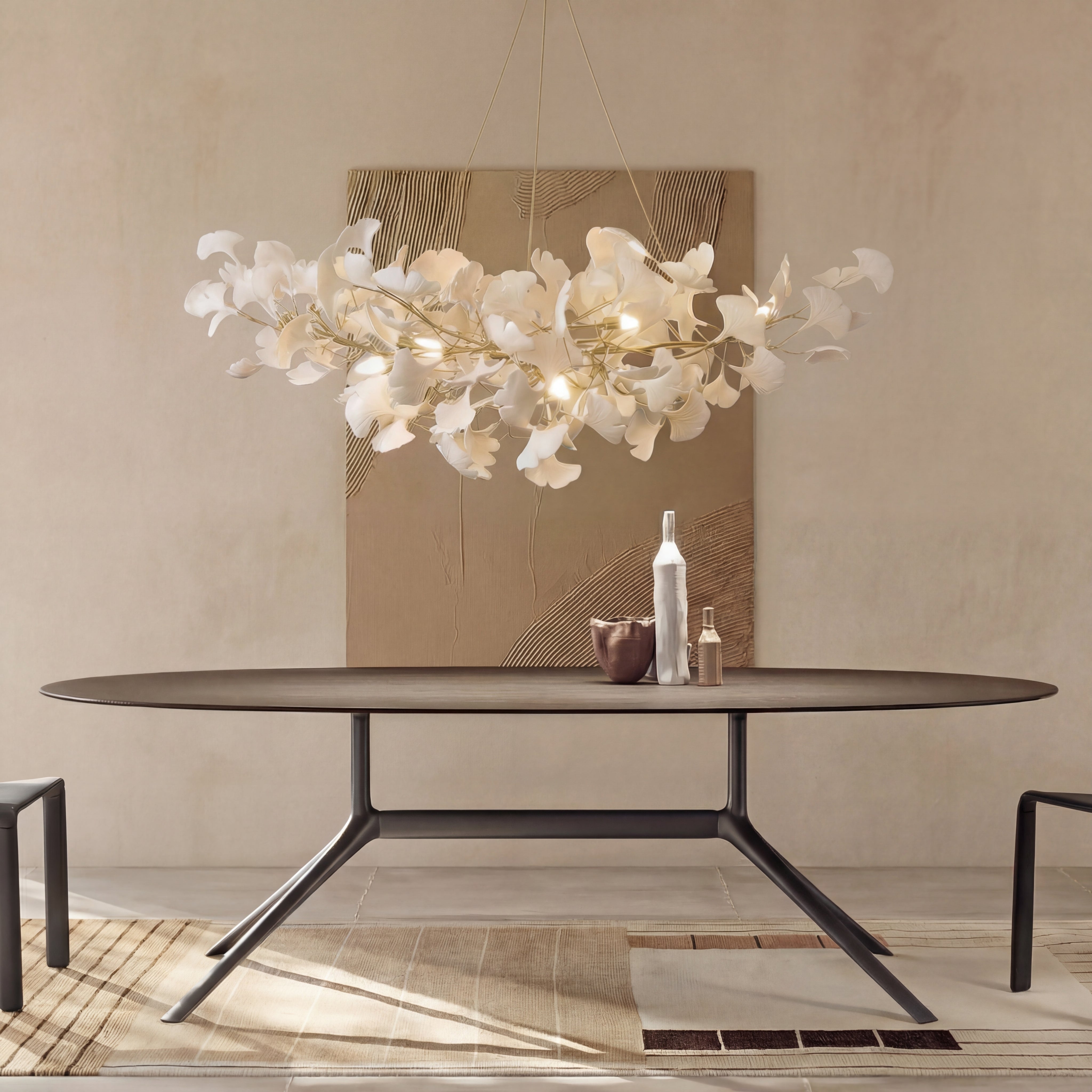 Elegant Modern Chandelier | LED Dining Room Light 1