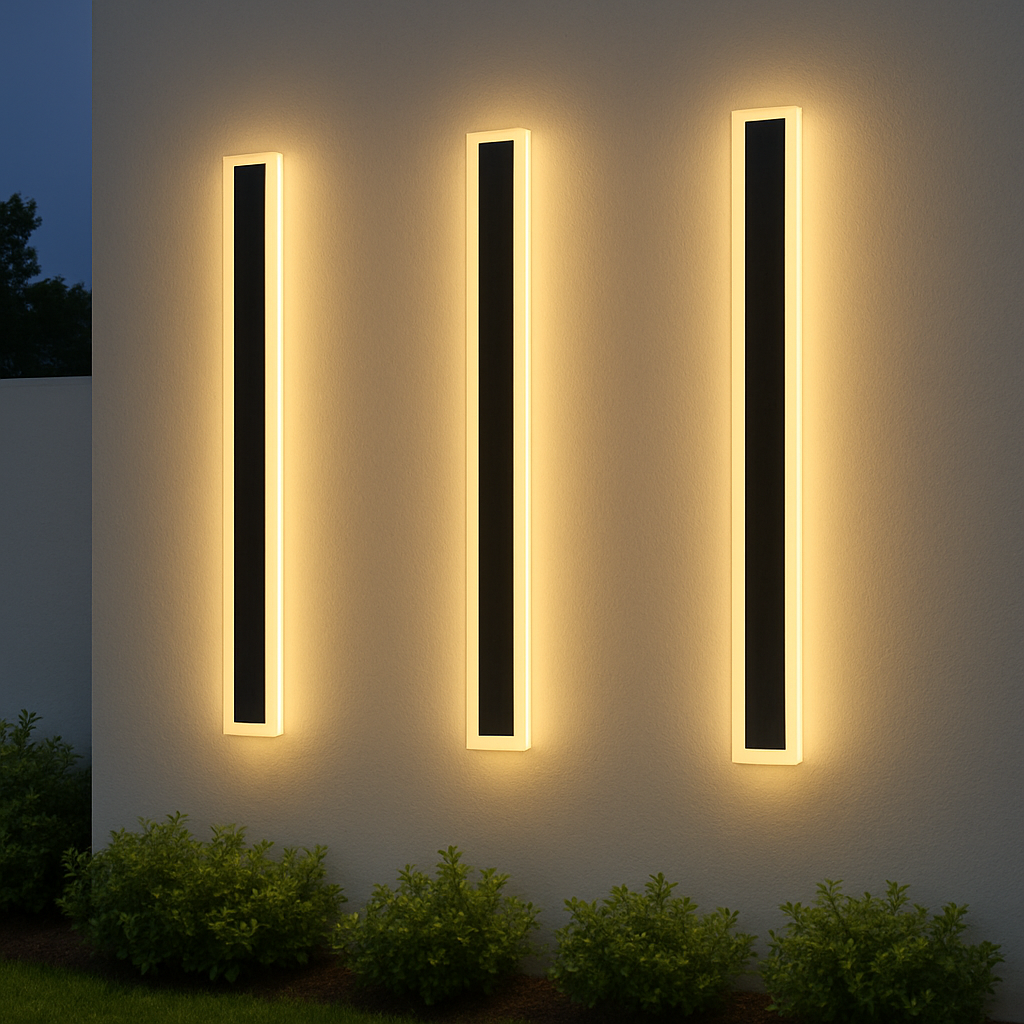 Elegant Modern Outdoor Wall Light | LED & Waterproof Design 0