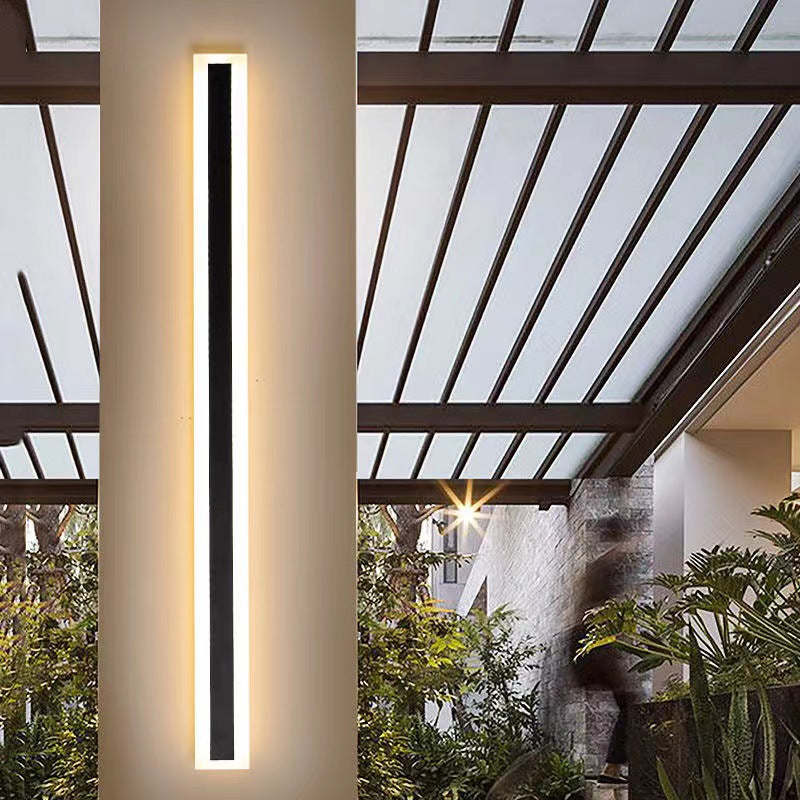 Elegant Modern Outdoor Wall Light | LED & Waterproof Design 5