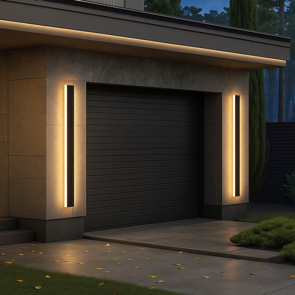 Elegant Modern Outdoor Wall Light | LED & Waterproof Design 6