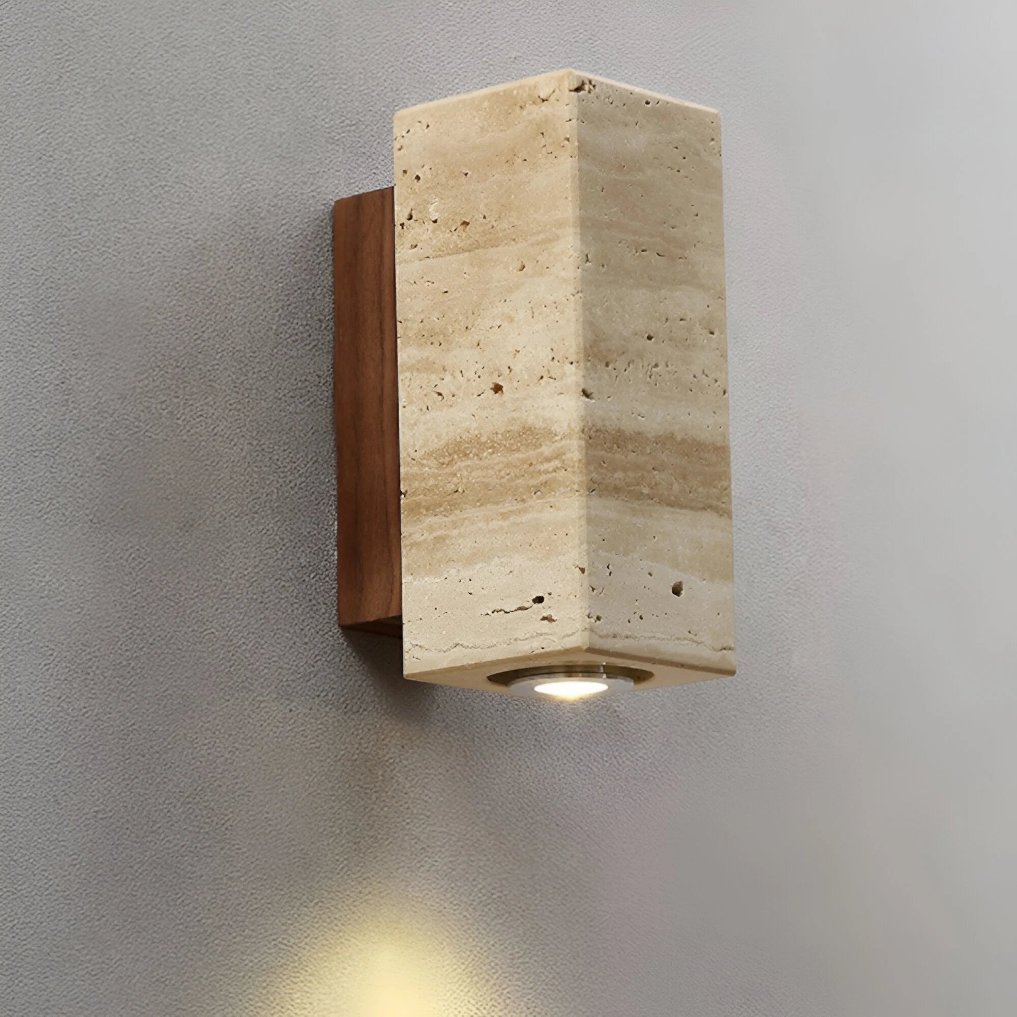 Elegant Natural Wall Light | Energy-Saving LED Sconce 0