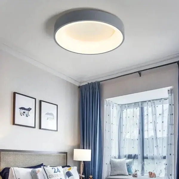 Elegant Scandinavian LED Ceiling Lights | Modern Round Design 2