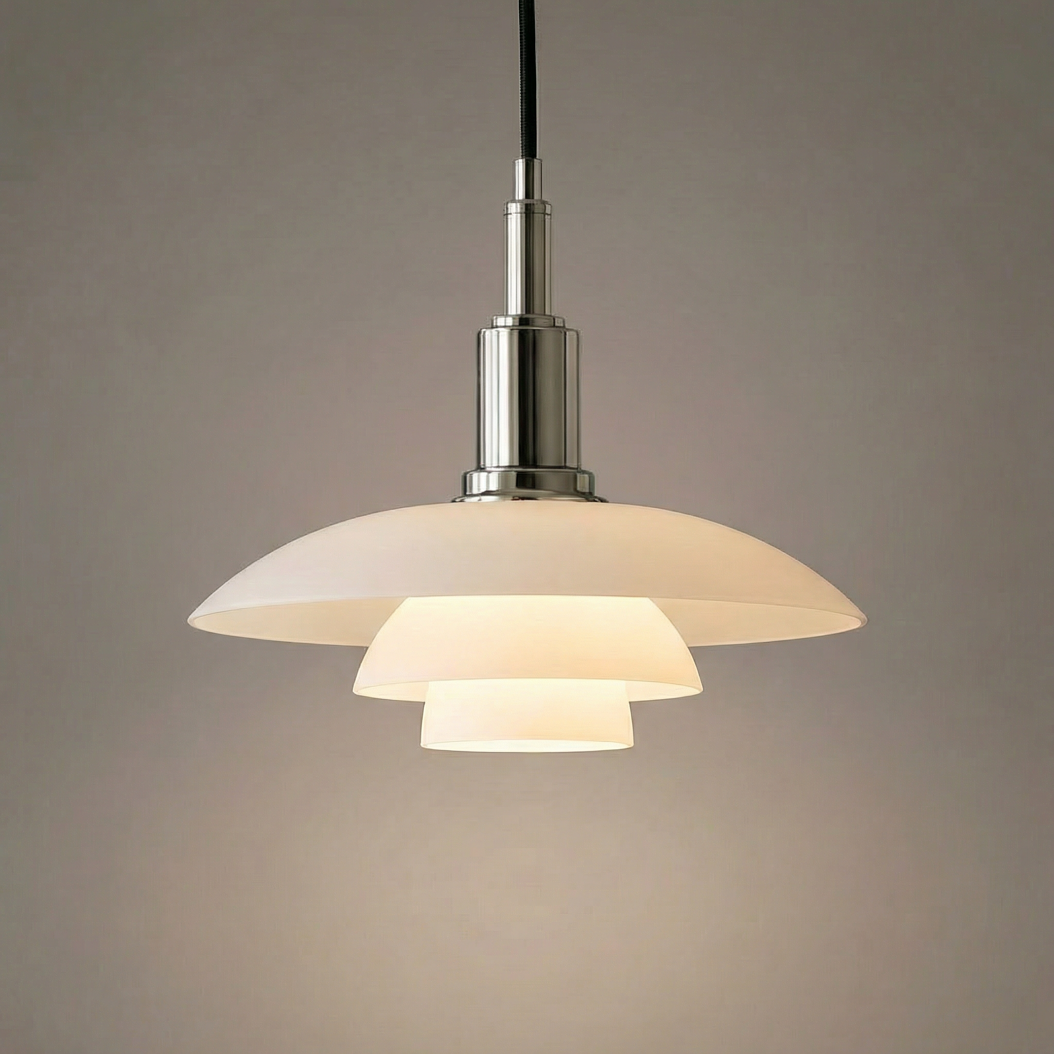 Elegant Scandinavian Pendant Light | Adjustable & Modern 0