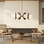 Geometric Modern Chandelier | Sculptural Design & LED Light 1
