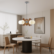 Geometric Modern Chandelier | Sculptural Design & LED Light 3