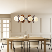 Geometric Modern Chandelier | Sculptural Design & LED Light 4