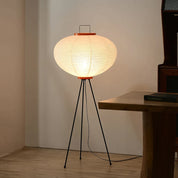 Handcrafted Rice Paper Floor Lamp | Unique Wabi Sabi Design for Living Room 0