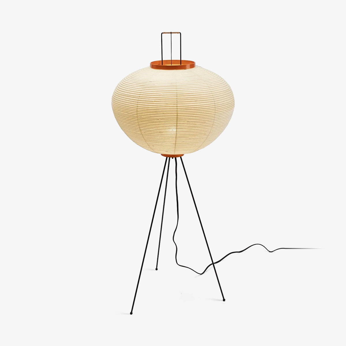 Handcrafted Rice Paper Floor Lamp | Unique Wabi Sabi Design for Living Room 3