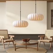 Handcrafted Silk Pendant Light | Modern Kitchen Pendant Lighting 3
