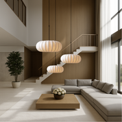 Handcrafted Silk Pendant Light | Modern Kitchen Pendant Lighting 7