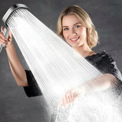 High-Pressure Shower Head Turbo Boost Filtration System