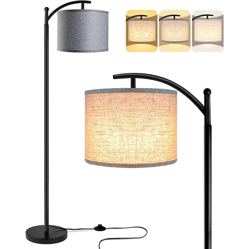 Industrial Floor Lamp | 3 Color Temperatures LED & Energy Efficient 0
