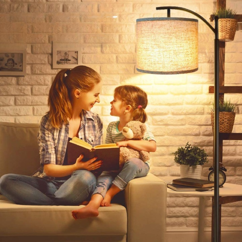 Industrial Floor Lamp | 3 Color Temperatures LED & Energy Efficient 4