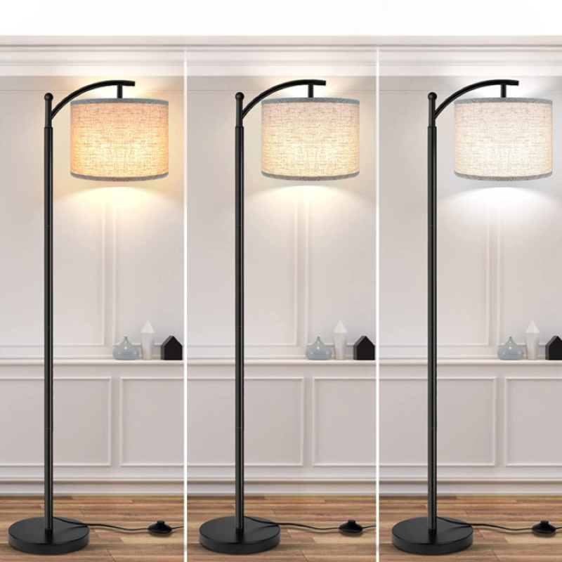 Industrial Floor Lamp | 3 Color Temperatures LED & Energy Efficient 5