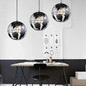 Industrial Retro Chandelier | Vintage Metal Pendant Light 2
