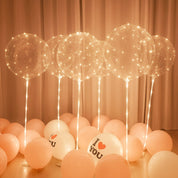 LED Balloon Lights Parties Reusable Warm White Decorative Lighting