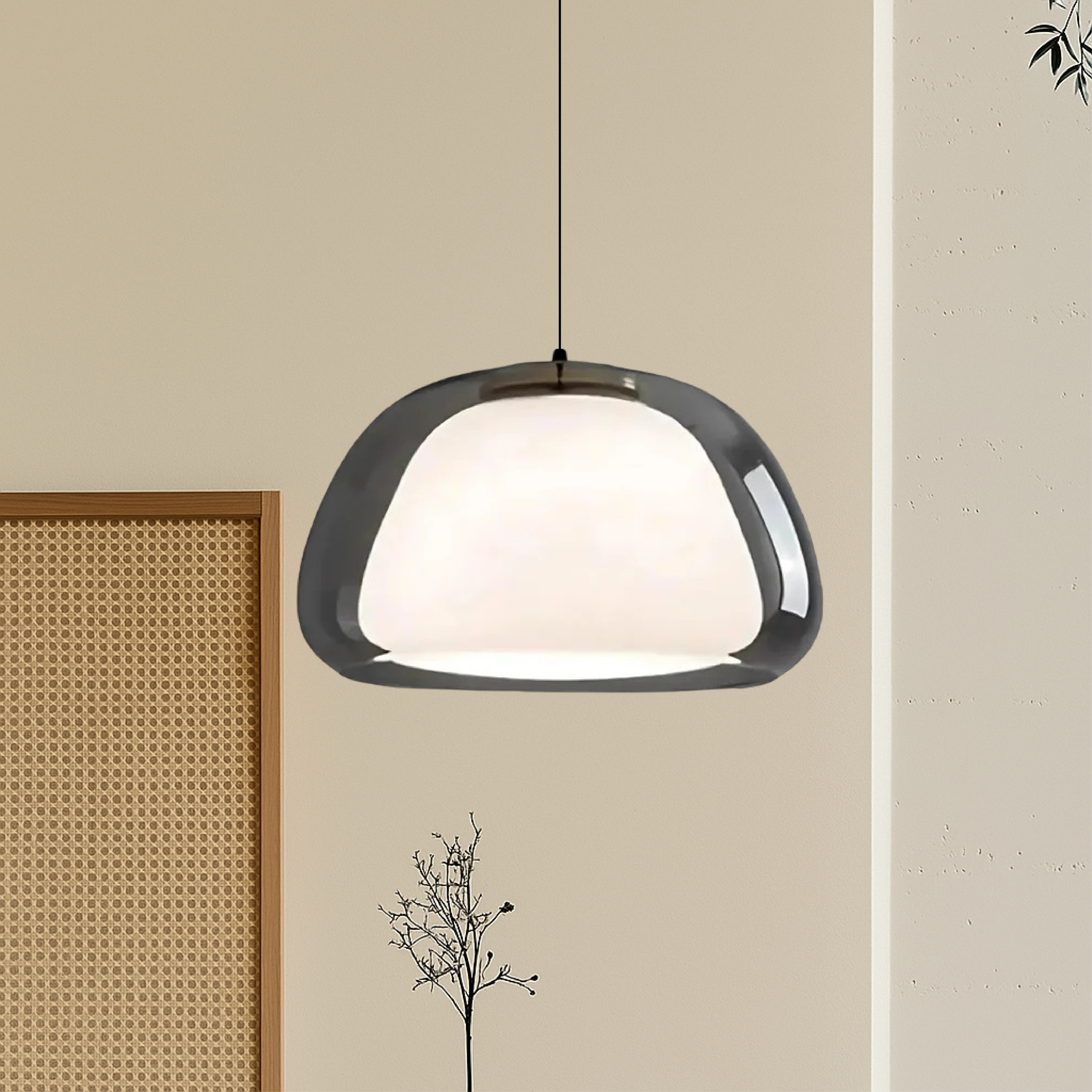 Liam | Elegant Glass Pendant Lighting Fixture 5