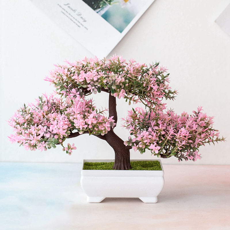Lifelike Artificial Bonsai | Low Maintenance Faux Plant for Indoor Decor 0