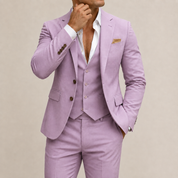 Men's Summer Suit Soft Linen | Tailored Fit