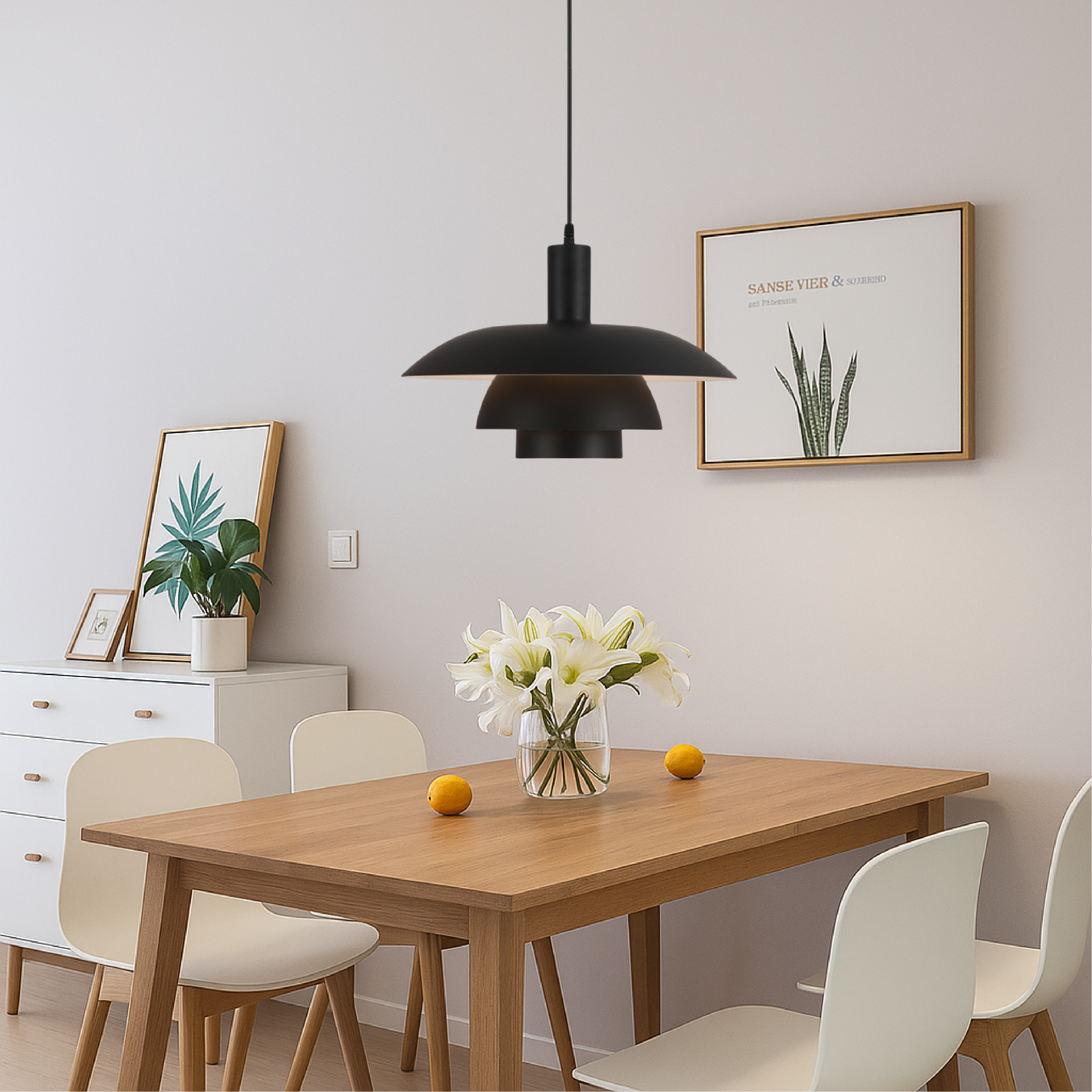 Minimalist LED Pendant Light | Scandinavian Design 3
