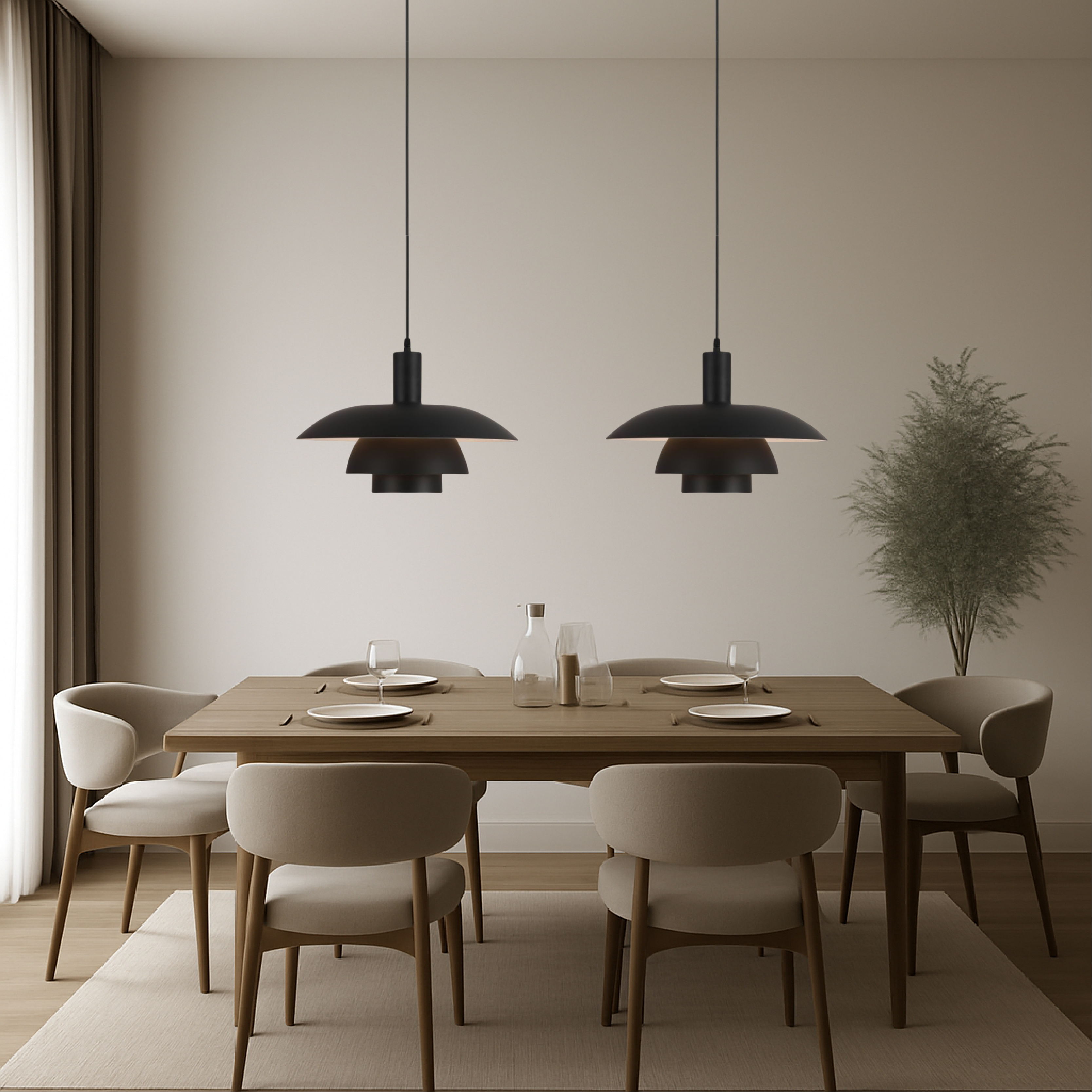 Minimalist LED Pendant Light | Scandinavian Design 8