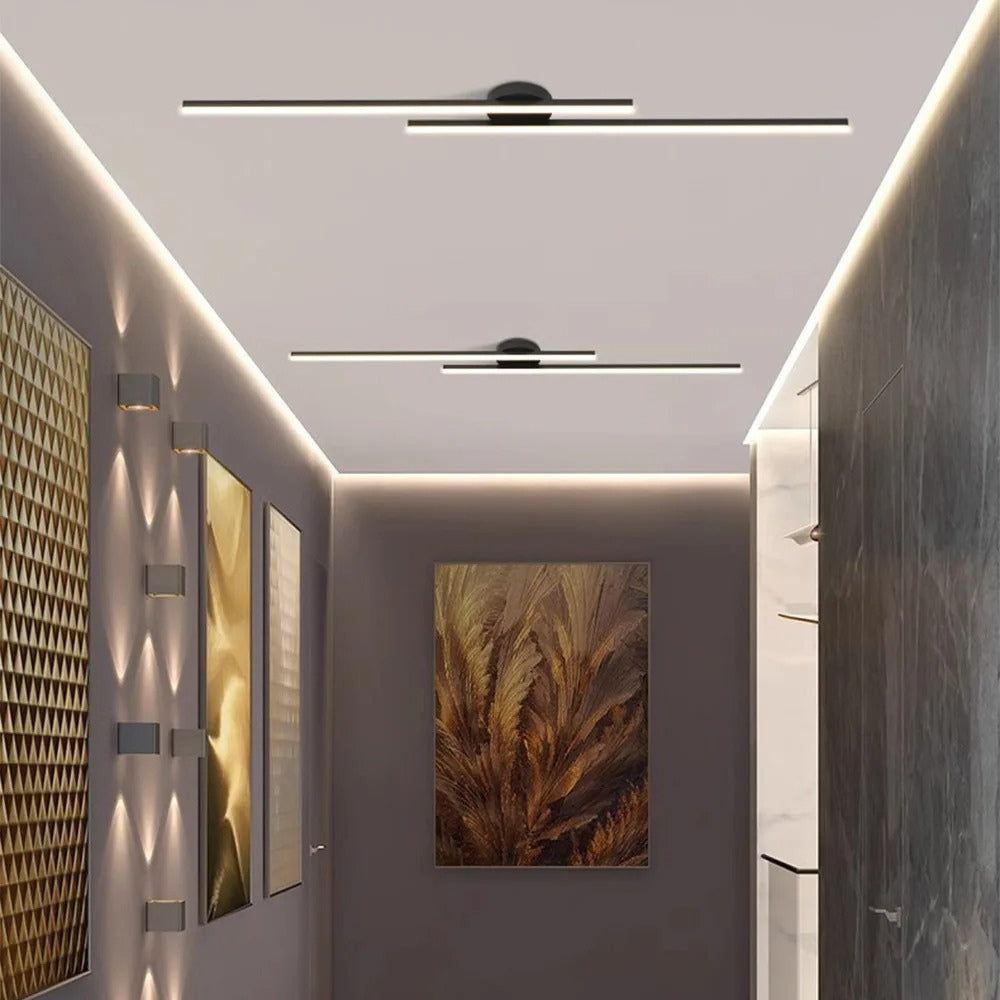 Minimalist Modern Ceiling Light | Dimmable LED Fixture 7