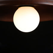 Minimalist Wood Ceiling Light | Flush Mount Fixture for Hallway & Living Room 5